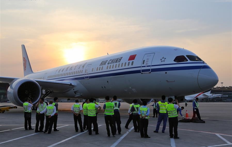 ایر چاینا اولین بوئینگ 787 - 9 خود را تحویل گرفت