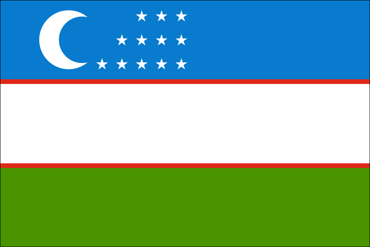 پرچم ازبکستان