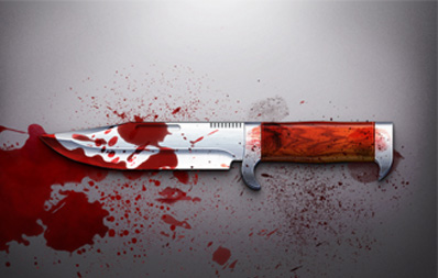 چاقوی خونی