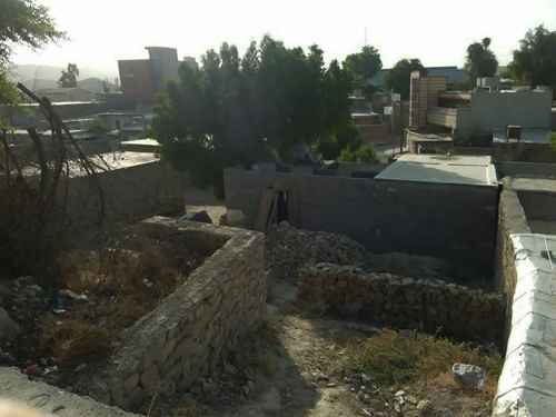 خانه‌سازی روی تپه اشکانی