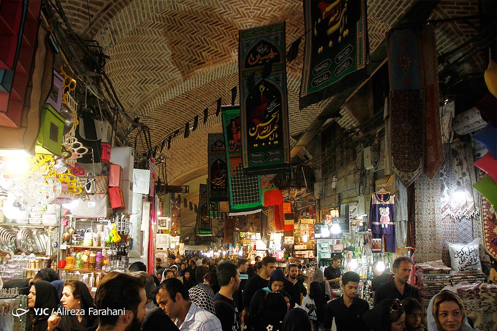 حال و هوای بازار تهران در محرم