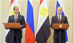 روسای جمهور روسیه و مصر