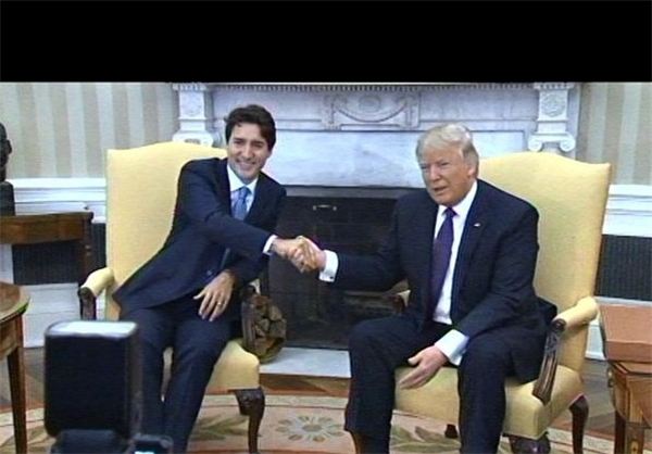 دونالد ترامپ و نخست وزیر کانادا