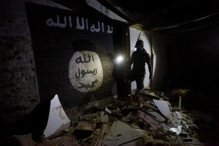 مخفیگاه آموزیش داعش در موصل
