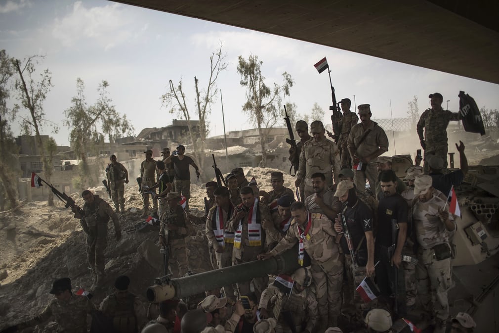 شادی آزادی موصل از اشغال داعش در عراق