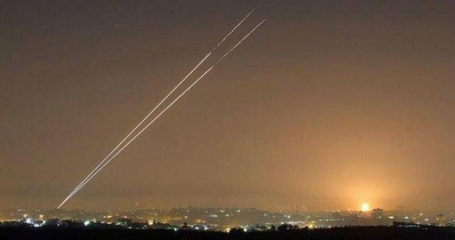 حمله ی هوایی به نوار غزه