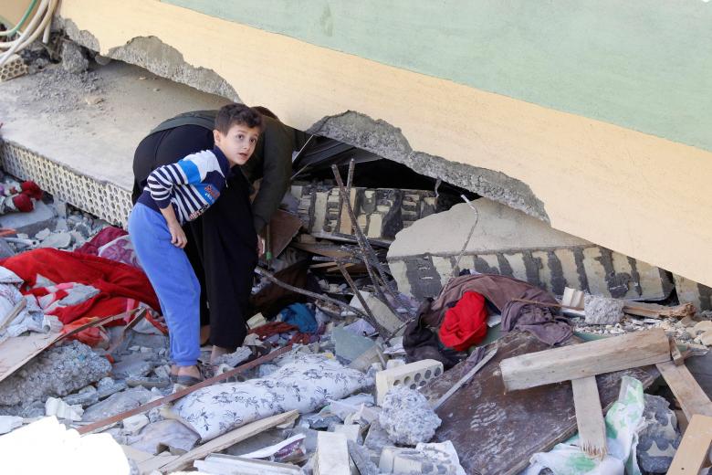 (تصاویر)عکس هایی از زلزله در دوسوی مرز ایران و عراق