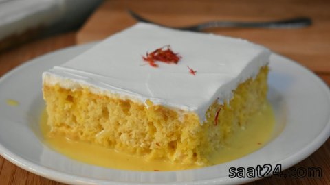 طرز تهیه کیک خیس