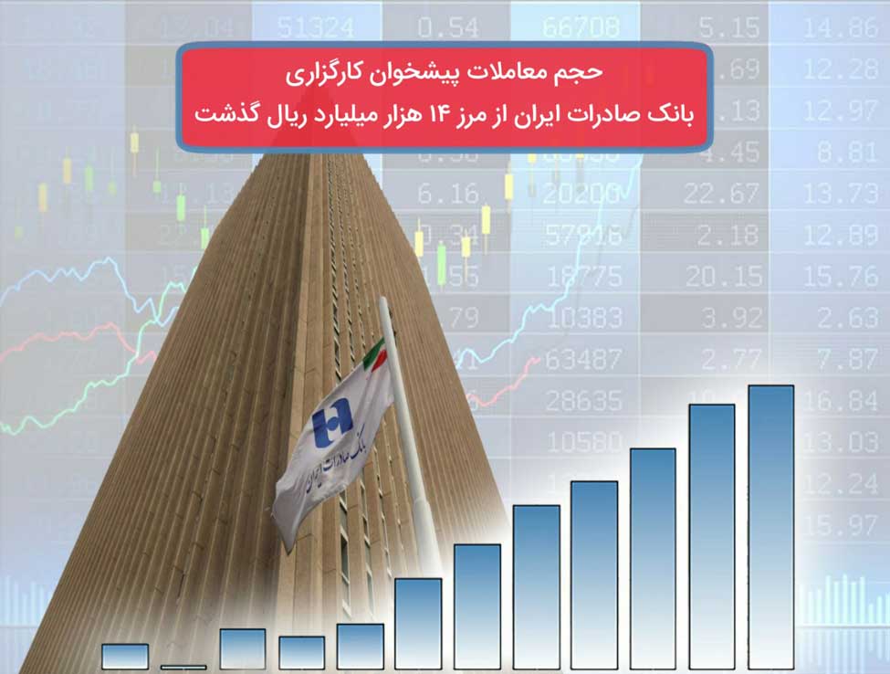 حجم معاملات پیشخوان کارگزاری بانک صادرات ایران از مرز ۱۴ هزار میلیارد ریال گذشت