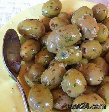 طرز تهیه ترشی زیتون