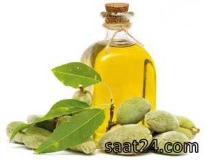 روغن بادام شیرین برای دور چشم