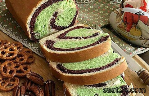 طرز تهیه نان تست سهرنگ