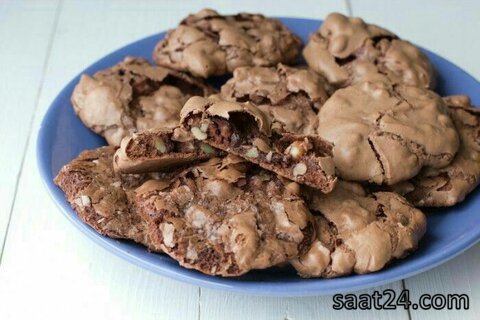 طرز تهیه کوکی گردوئی