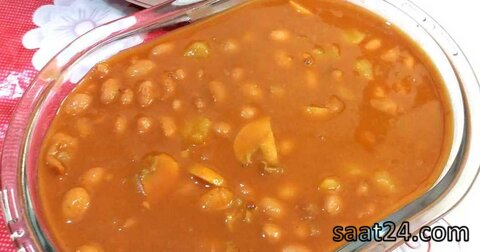 طرز تهیه خوراک قارچ و لوبیا چیتی