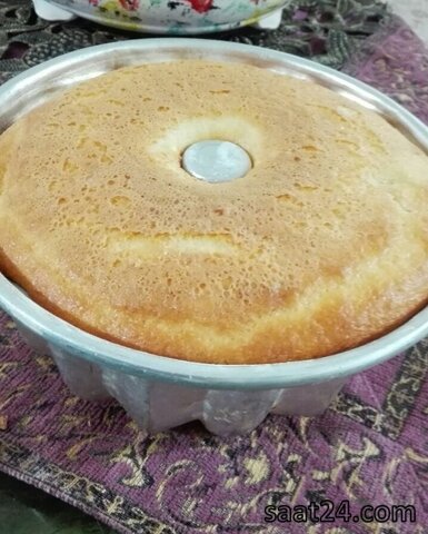 طرز تهیه کیک نشاسته و خامه
