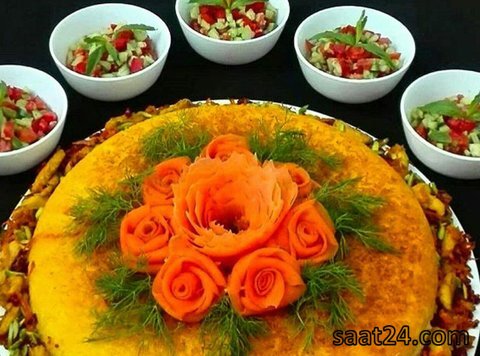 طرز تهیه هویج پلو