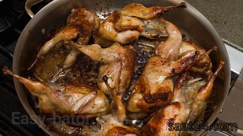 خوراک بلدرچین با آلو
