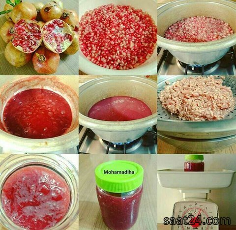 طرز تهیه رب انار خانگی