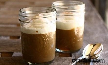 طرز تهیه پودینگ قهوه