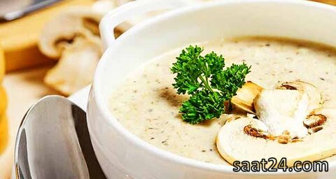 طرز تهیه سوپ ماست و قارچ