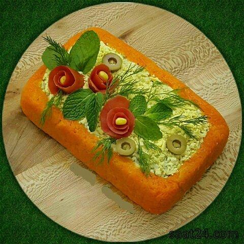 طرز تهیه سالاد سبزیجات با بلغور