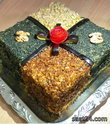 طرز تهیه کیک کشک بادمجون