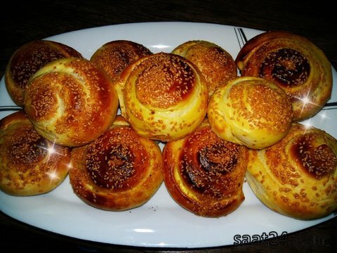 طرز تهیه نان تنگ زونگ با مغز کرمفیل