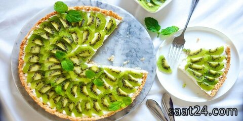 طرز تهیه براونی کیوی