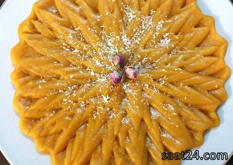 طرز تهیه حلوا شیر
