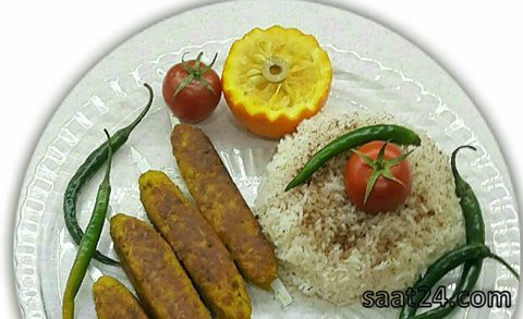 طرز تهیه کتلت سیخی