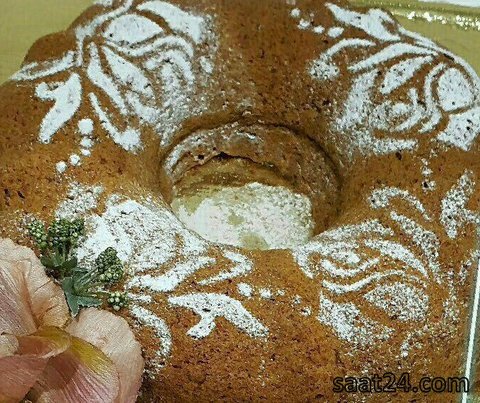 طرز تهیه کیک خرمالو