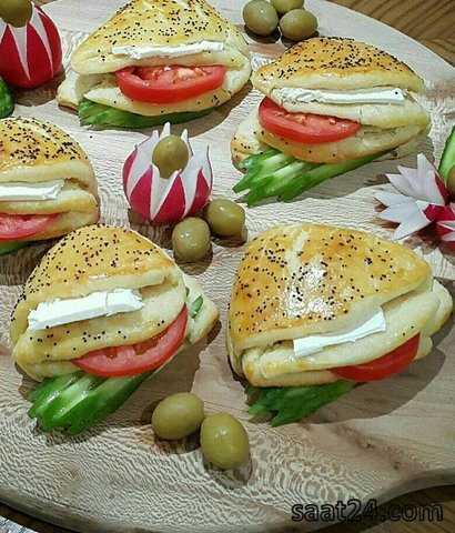 طرز تهیه نان جیبی
