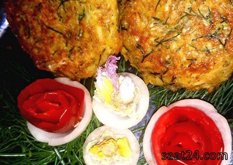 طرز تهیه کوکو جو پرک