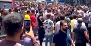 تظاهرات کاسب های  امین حضور تهران به وضعیت اقتصادی