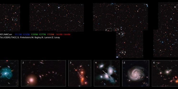 بزرگترین تصویر تلسکوپ فضایی جیمز وب منتشر شد