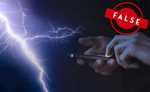 پایان یک باور غلط درباره گوشیهای موبایل و آذرخش