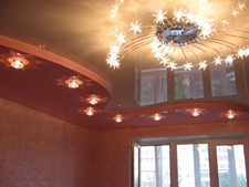 نور مخفی در گچبری پیش ساخته