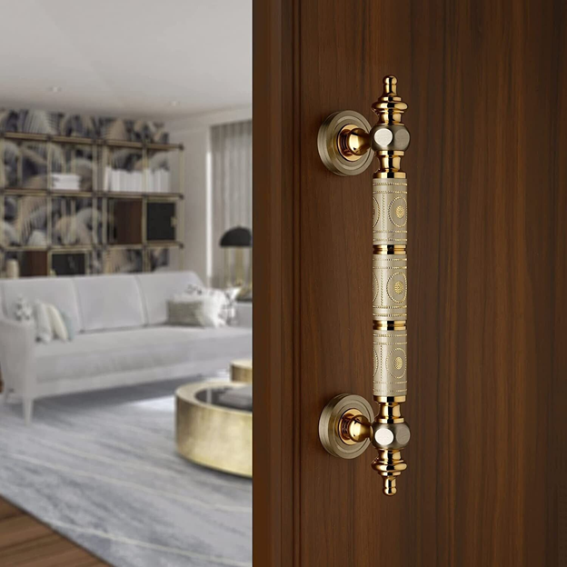 انواع دستگیره درب ورودی ساختمان و لابی