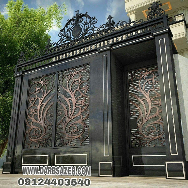 برای درب حیاط و پارکینگ چه رنگی باید انتخاب کرد؟