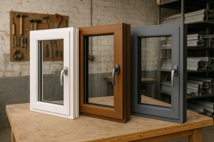انواع یراق آلات پنجره‌های دوجداره آلومینیوم و UPVC