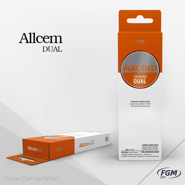 سمان‌های رزینی دوال کیور Allcem Dual