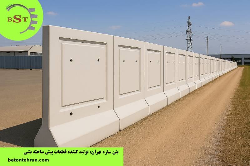 دیوار پیش ساخته بتنی، انتخاب هوشمندانه برای صنایع و پروژههای عظیم