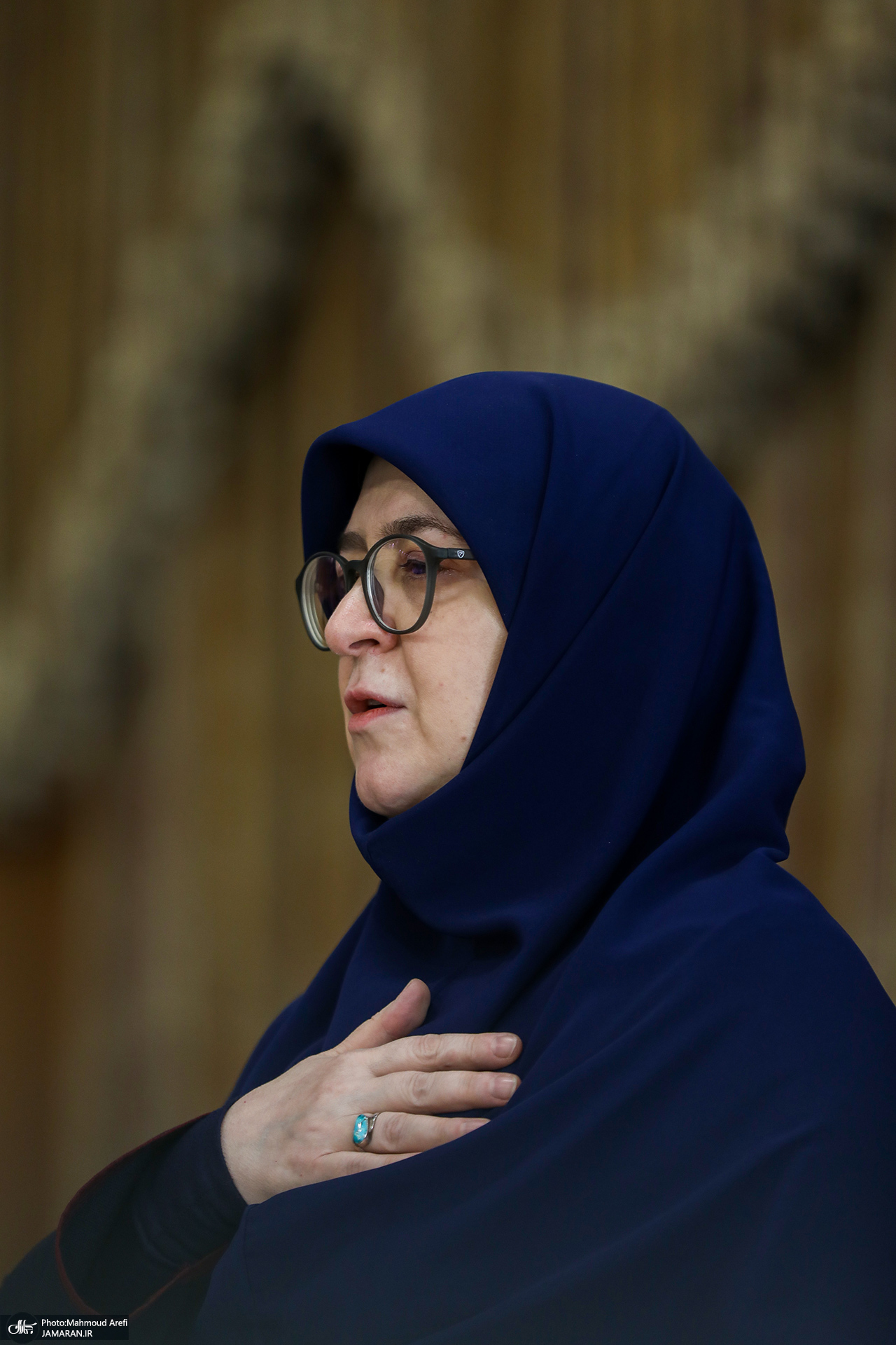 خانم مهاجرانی برای پاسخگویی آ ماده نبود