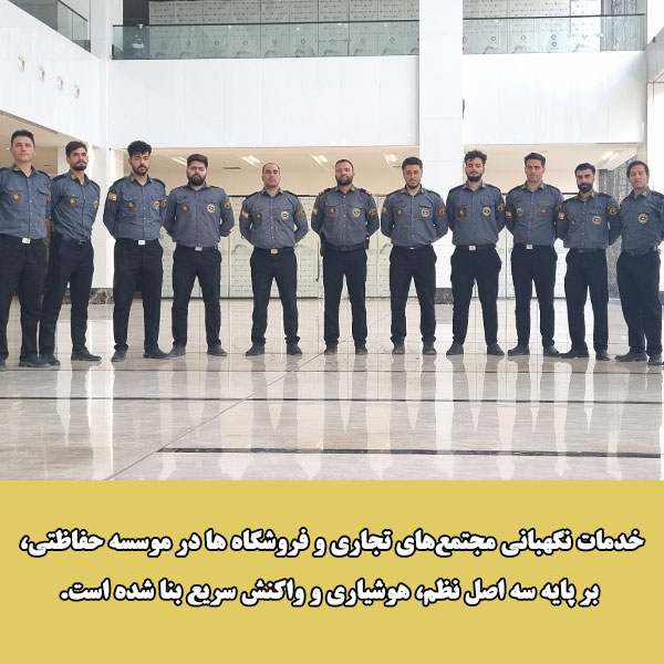 حفاظت از مجتمع‌های تجاری و مراکز خرید