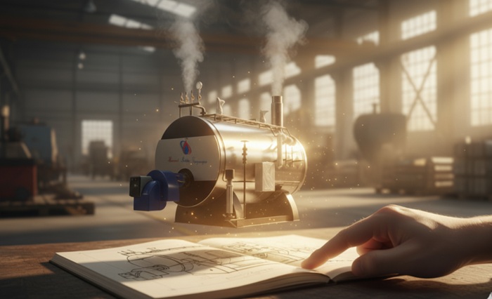 دیگ بخار حرارت گستر فرزانگان