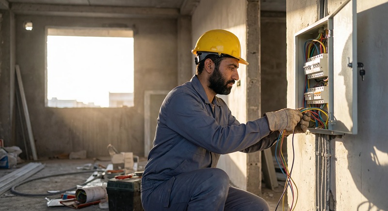 درآمد برقکار ساختمان