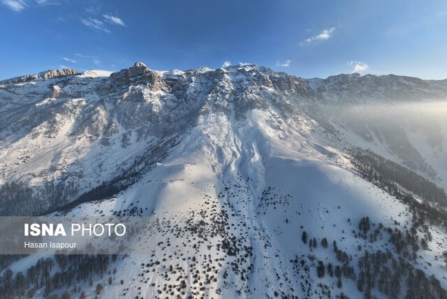 برف- کوه -زمستان