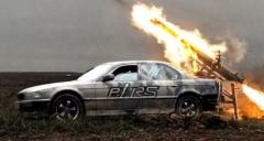 سدان لوکس بی ام و سری ۷ در خط مقدم جنگ اوکرای و روسیه