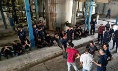 چهارمین روز اعتراض صنفی کارگران قند خاورمیانه