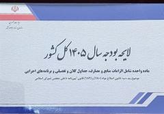 بودجه تورم ساز 1405